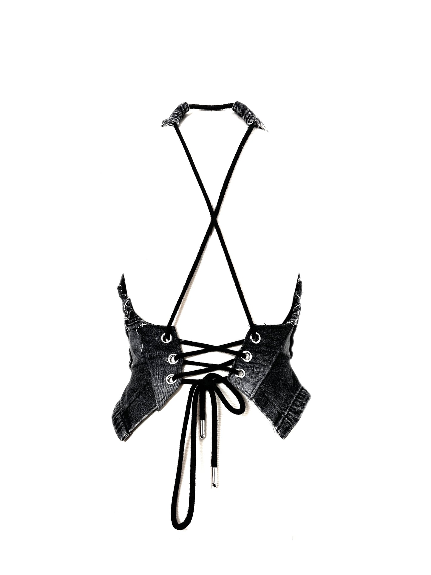 Dystopian Upcycled Denim ARMOUR By AAMBIVERT