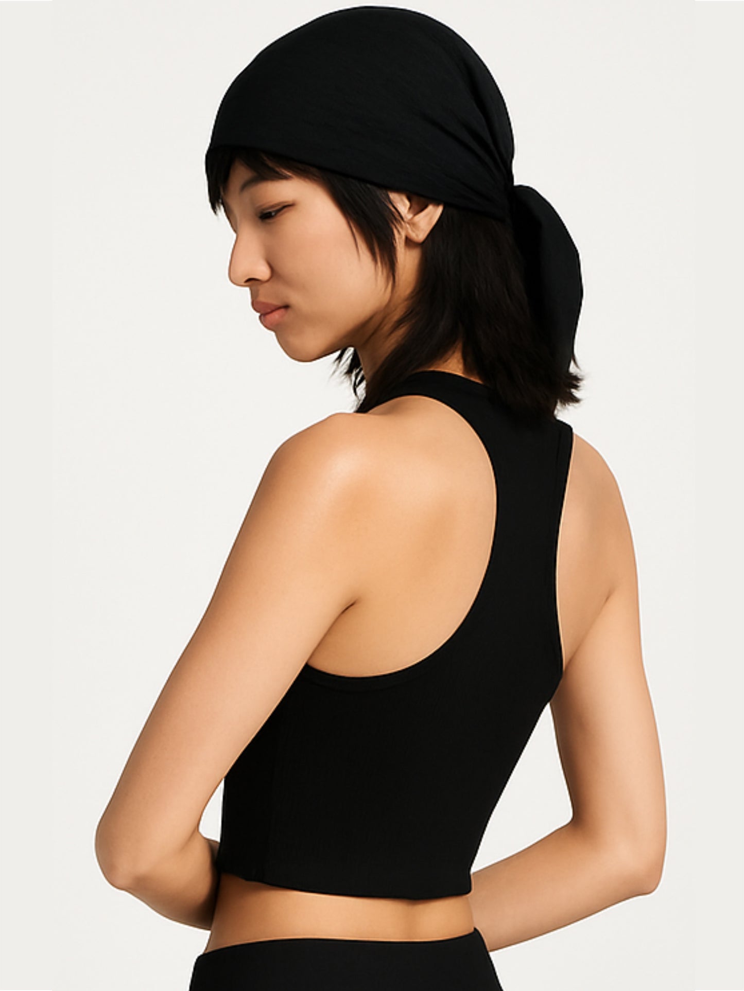 AAMBIVERT Ribbed Crop Top