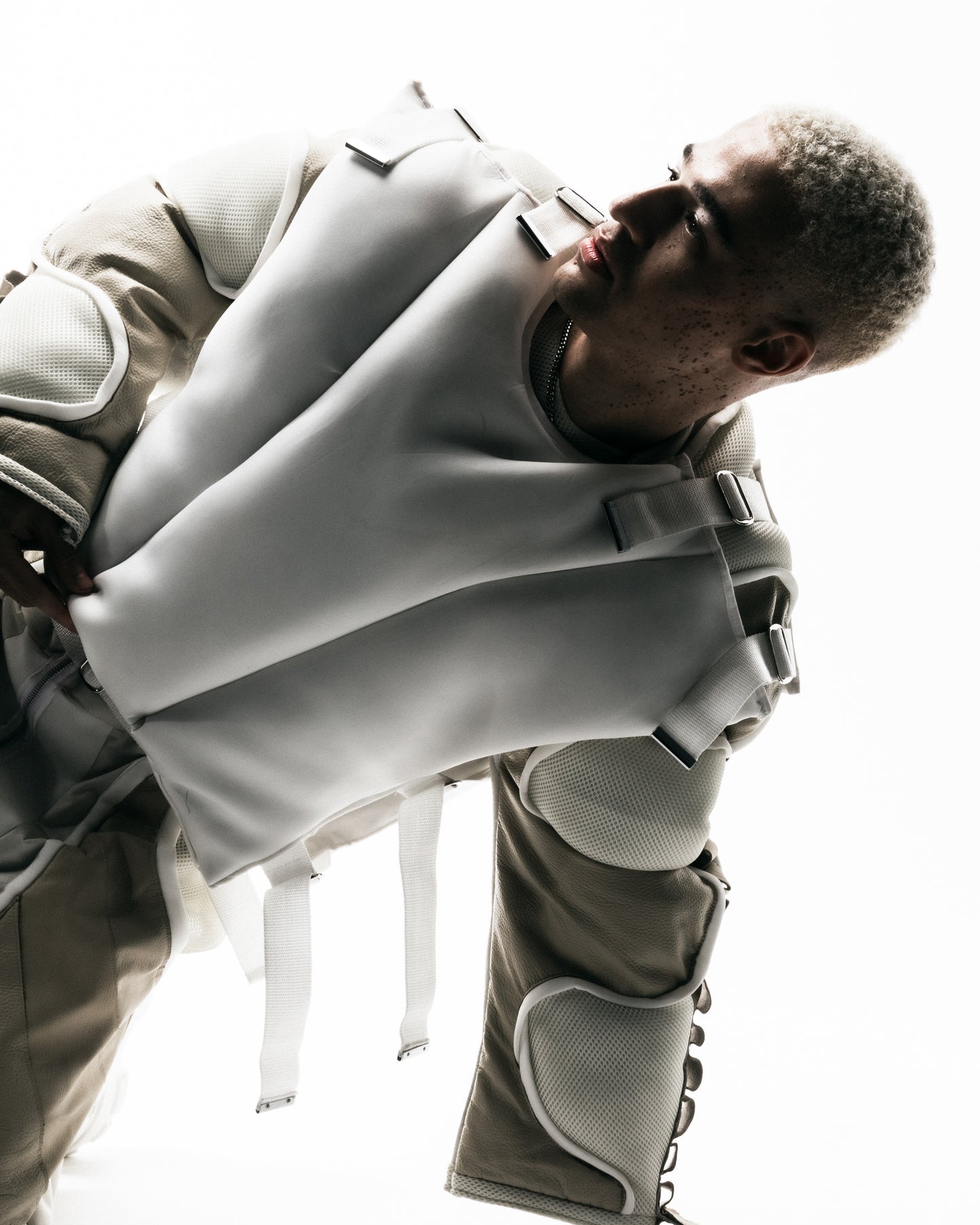 Rent dystopian cyberpunk Look 4 — full outfit fashion rental by AAMBIVERT UK