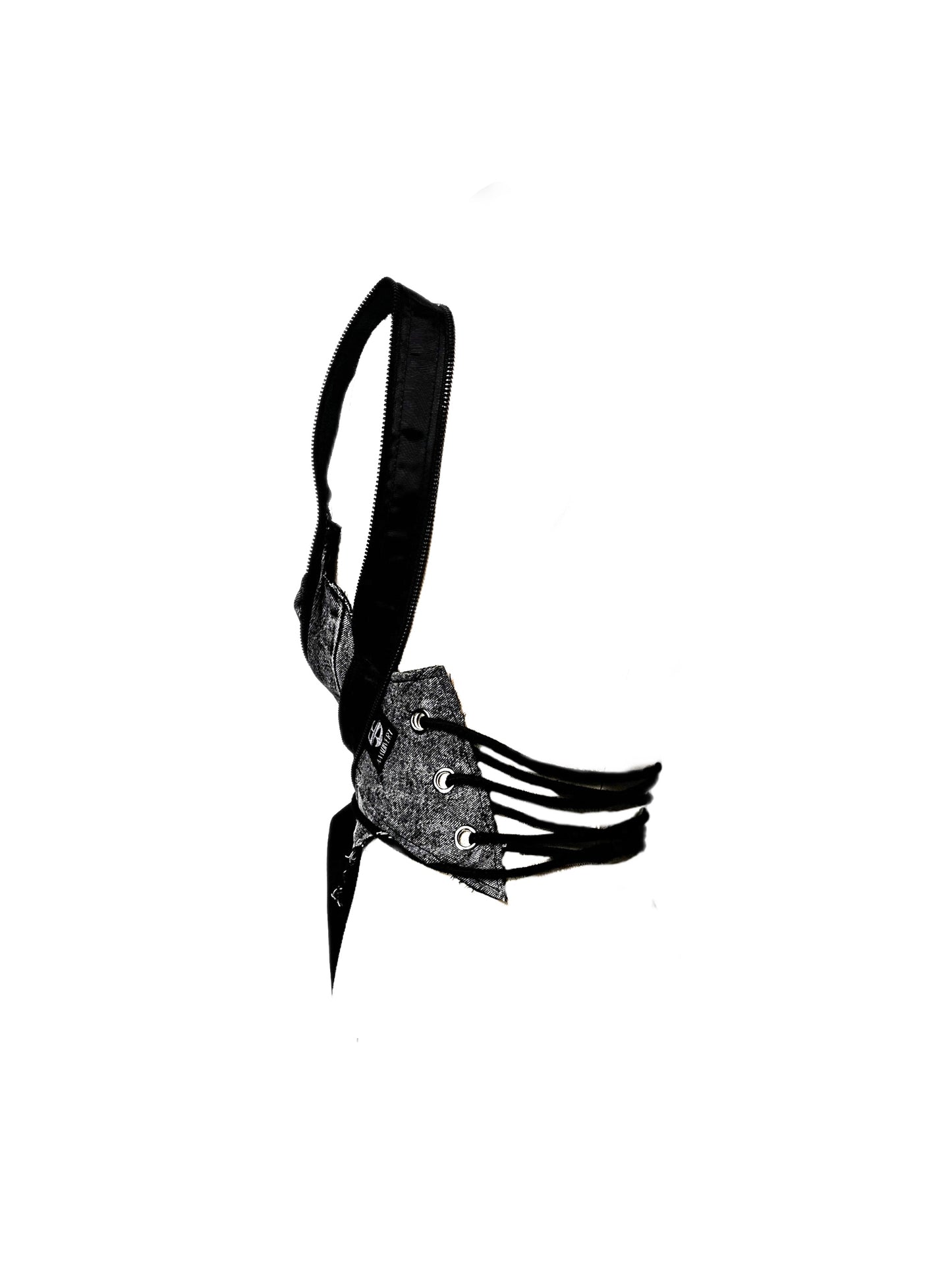 AA ‘ZIP-UP’ Denim Corset
