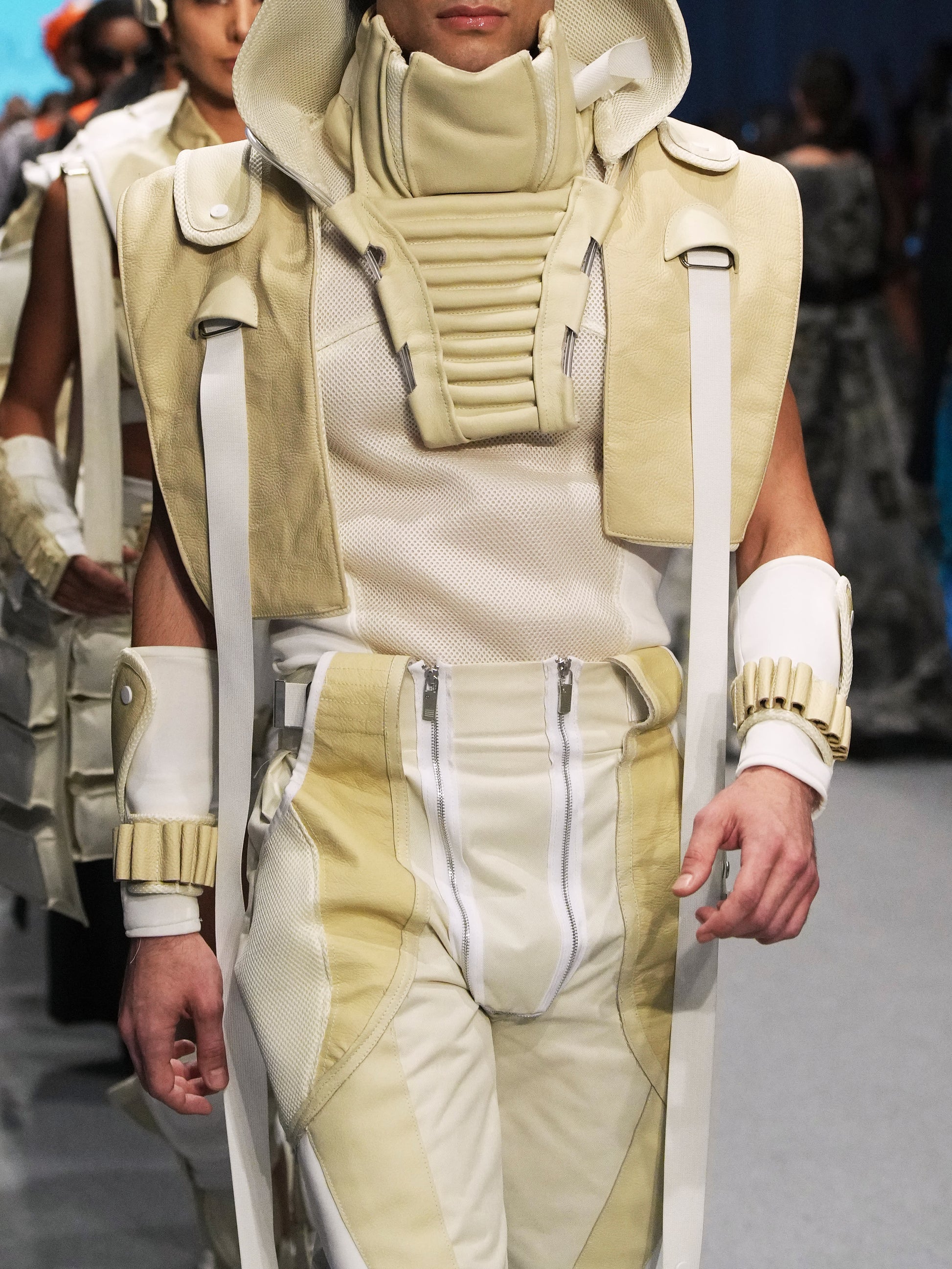 Rent dystopian cyberpunk Look 2 — full outfit fashion rental by AAMBIVERT UK