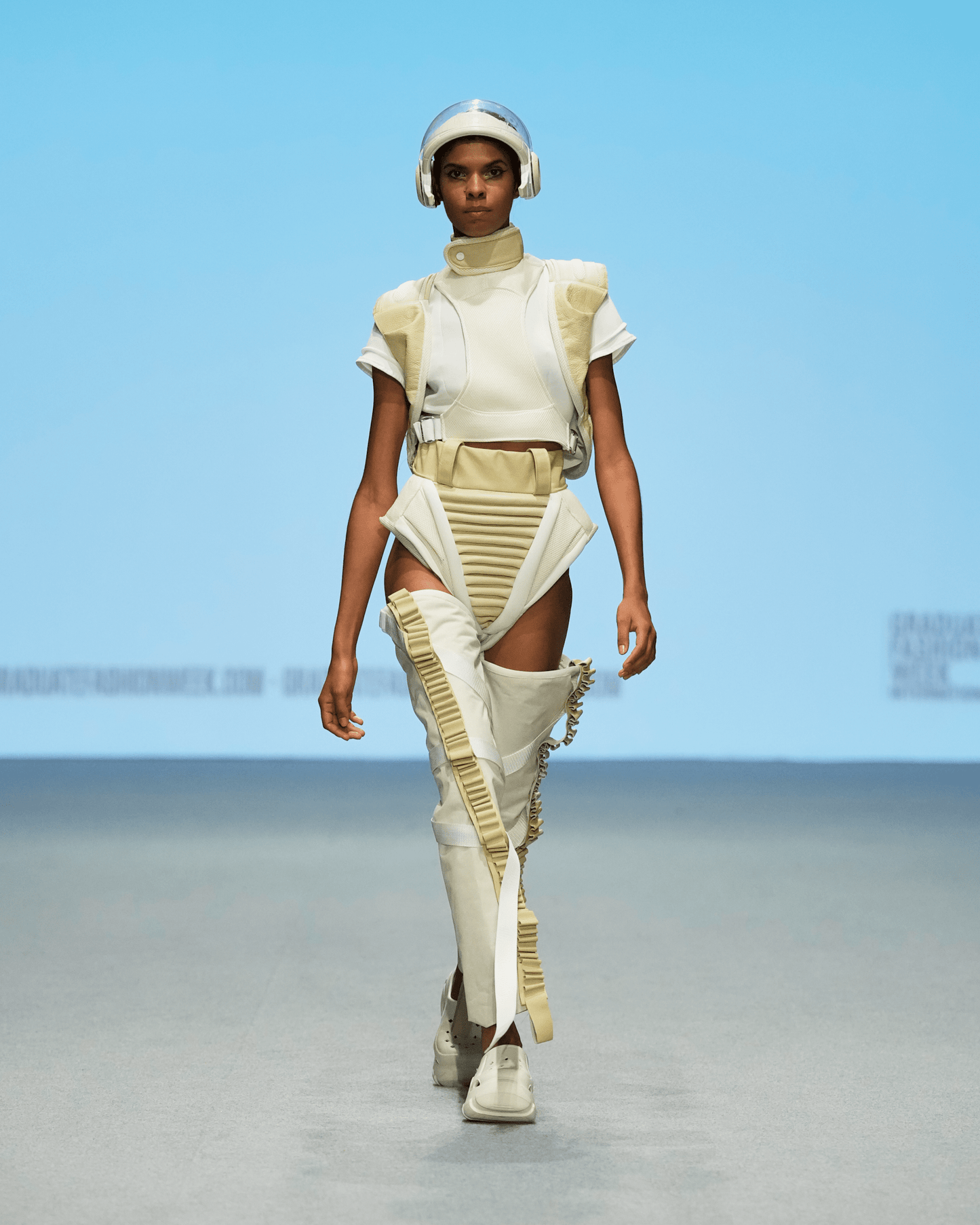 Rent dystopian cyberpunk Look 3 — full outfit fashion rental by AAMBIVERT UK
