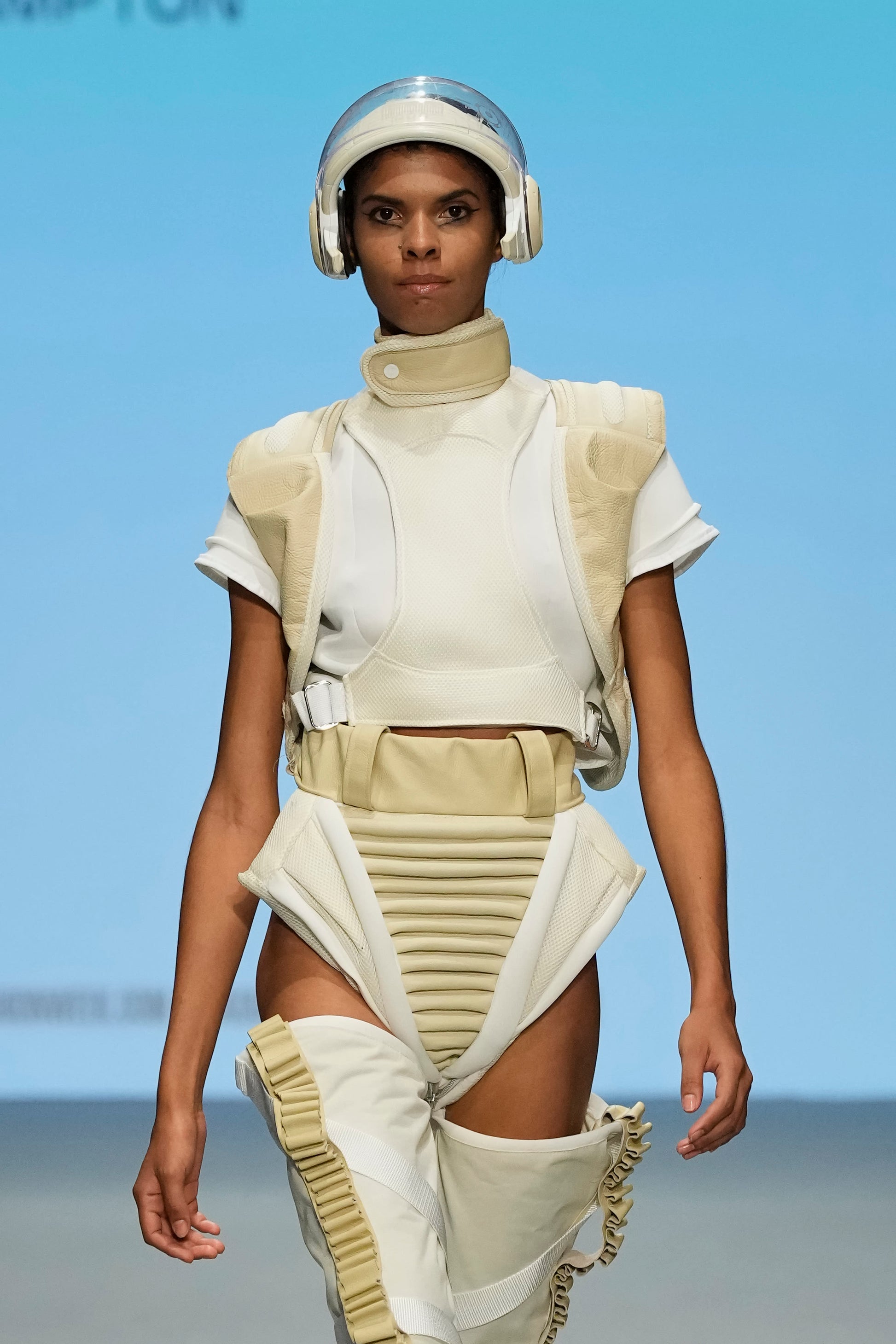 Rent dystopian cyberpunk Look 3 — full outfit fashion rental by AAMBIVERT UK