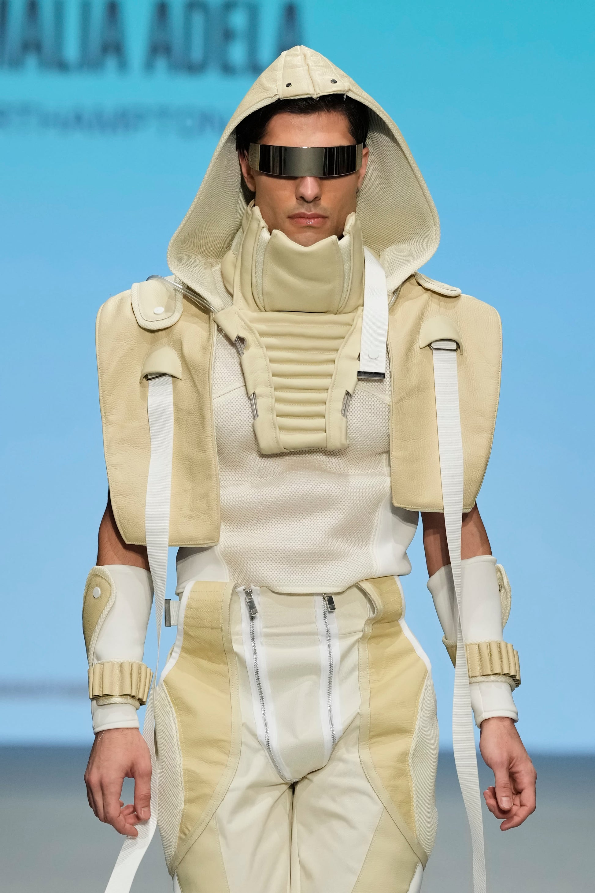 Rent dystopian cyberpunk Look 2 — full outfit fashion rental by AAMBIVERT UK