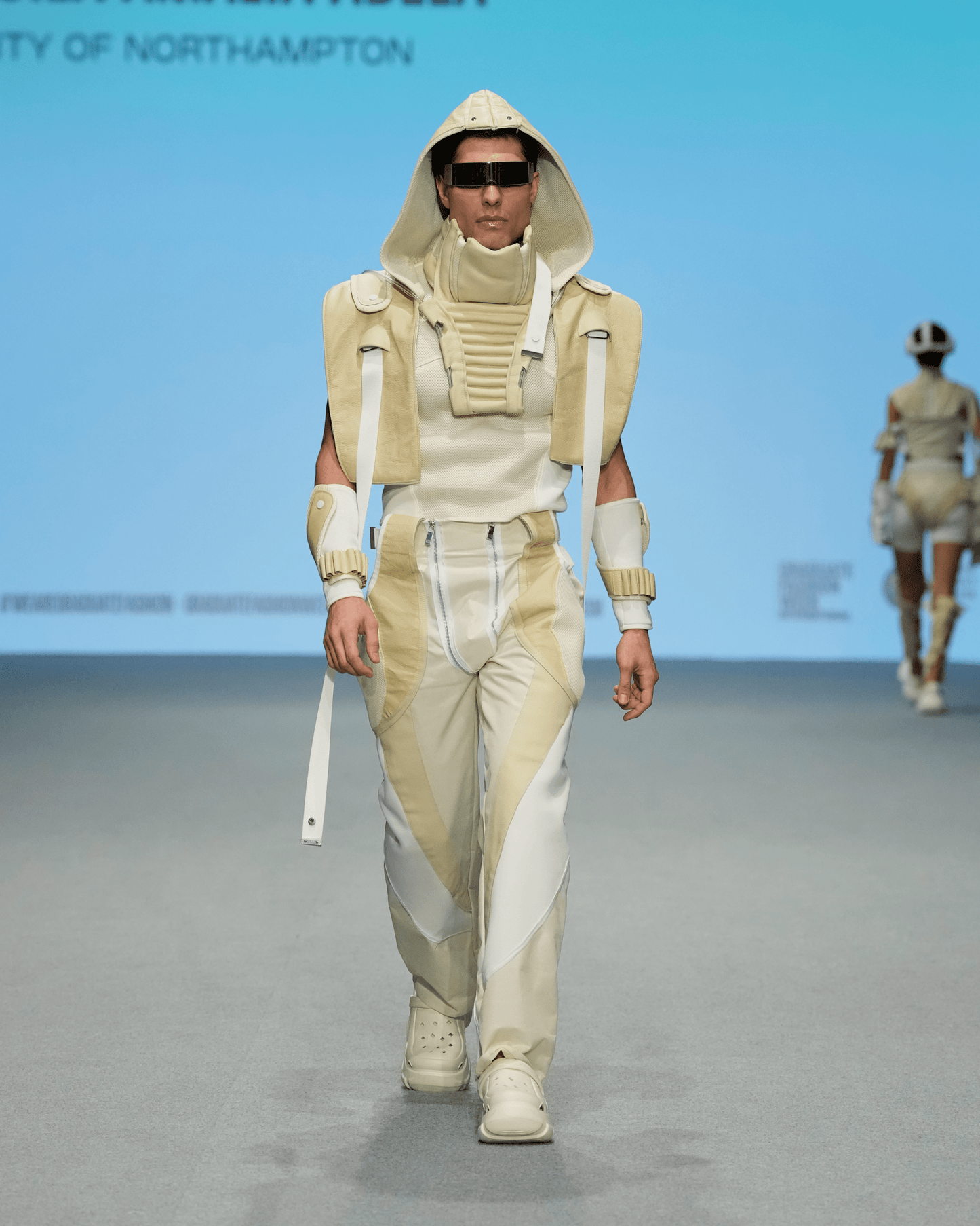 Rent dystopian cyberpunk Look 2 — full outfit fashion rental by AAMBIVERT UK